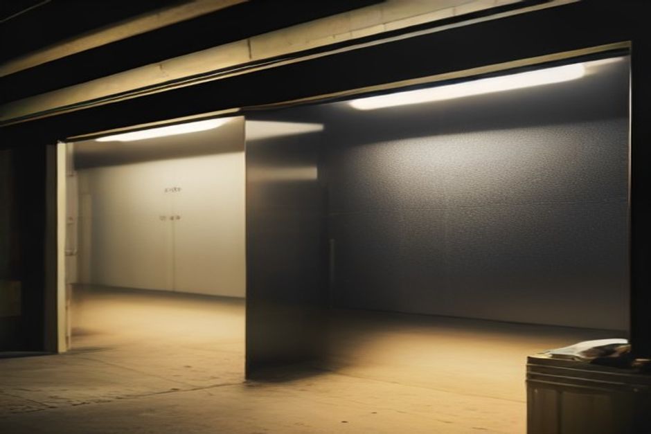 George Rogers Garage Door's Repairs Co — professional Garage Door Repair in Huntington Beach, branded work van and team — Garage Door Repair near me